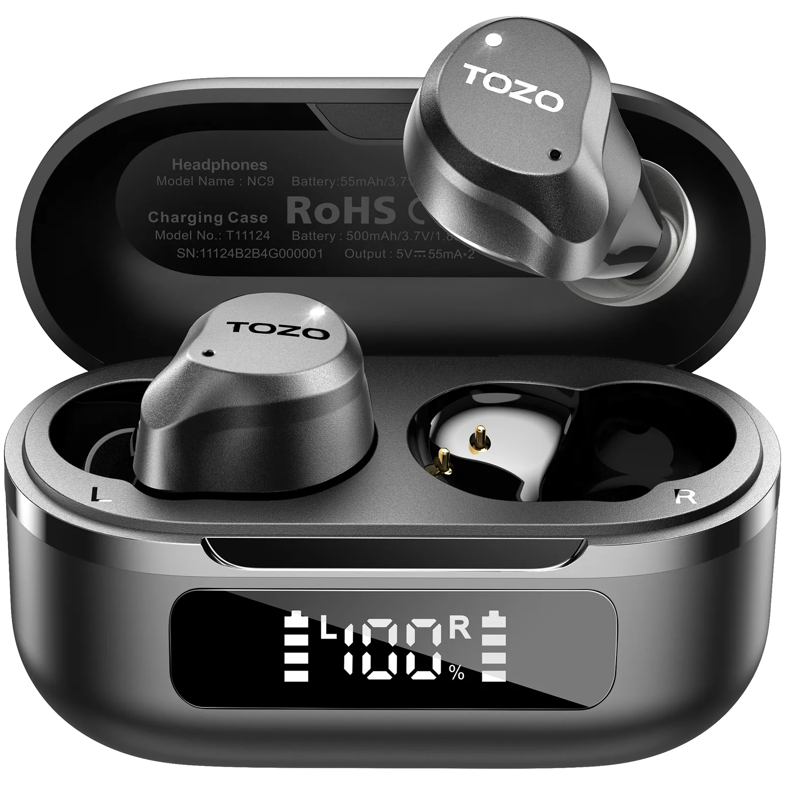TOZO NC9 Upgraded Wireless Earbuds